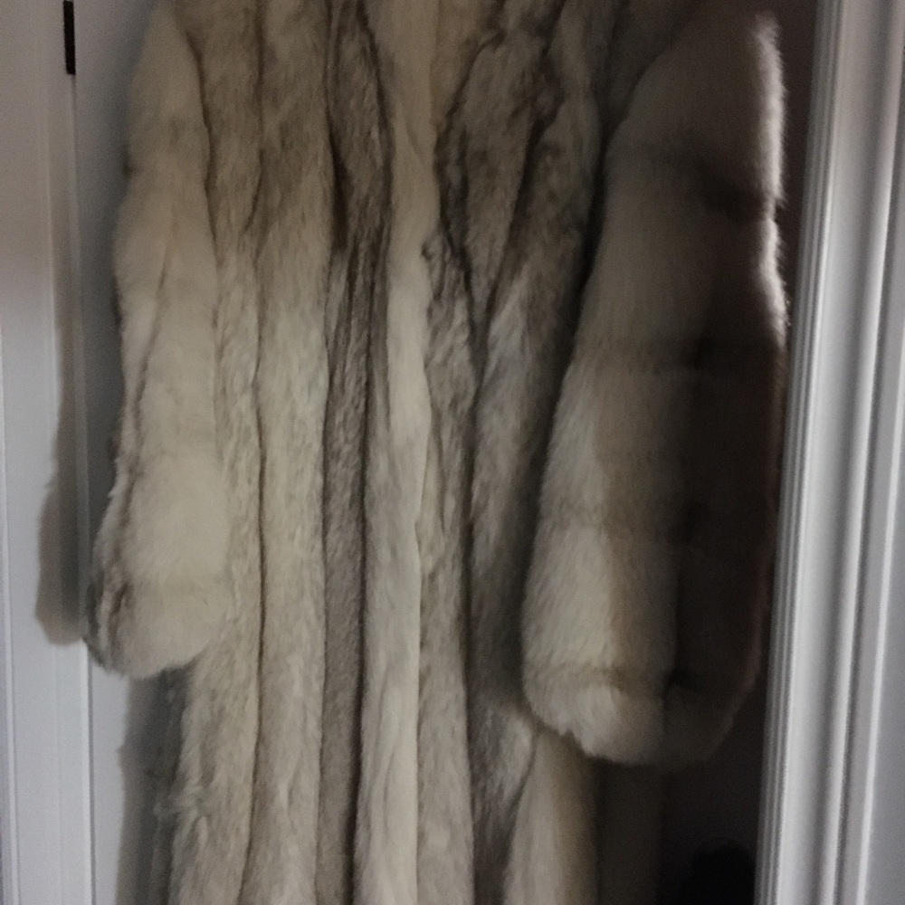 Women’s fox fur coat